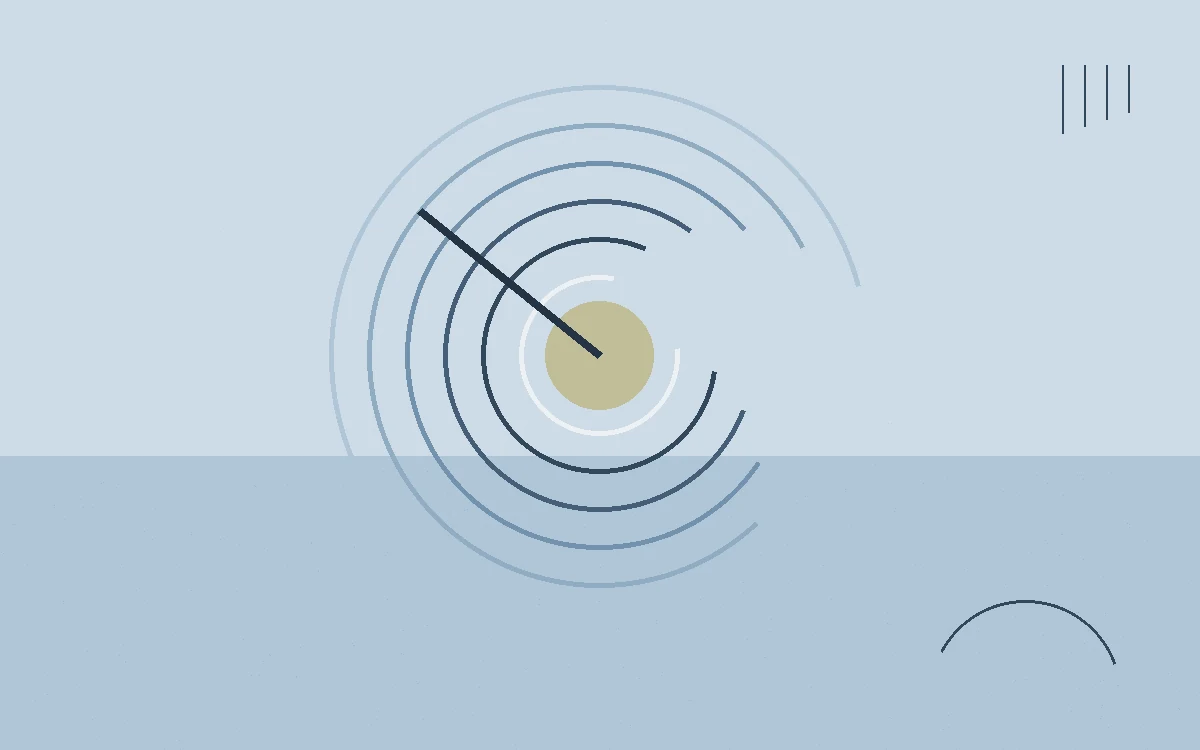 Calm abstract artwork for Calm Reset Guide: Find Balance in 5 Minutes Daily