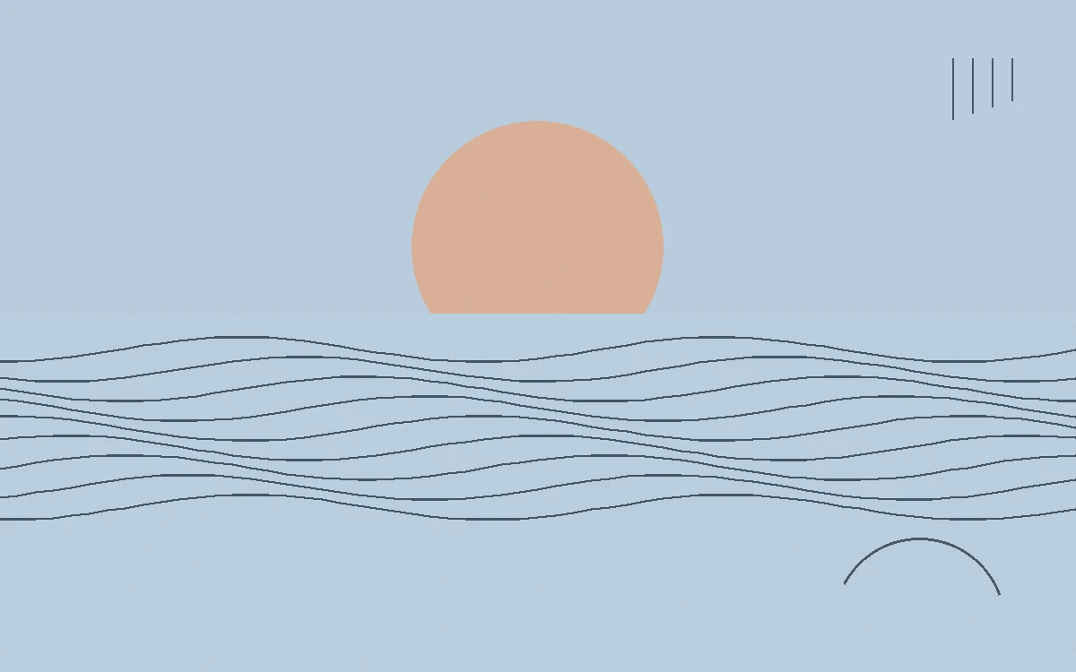 Calm abstract artwork for Daily Calm Blog: Building a Sustainable Peace Practice