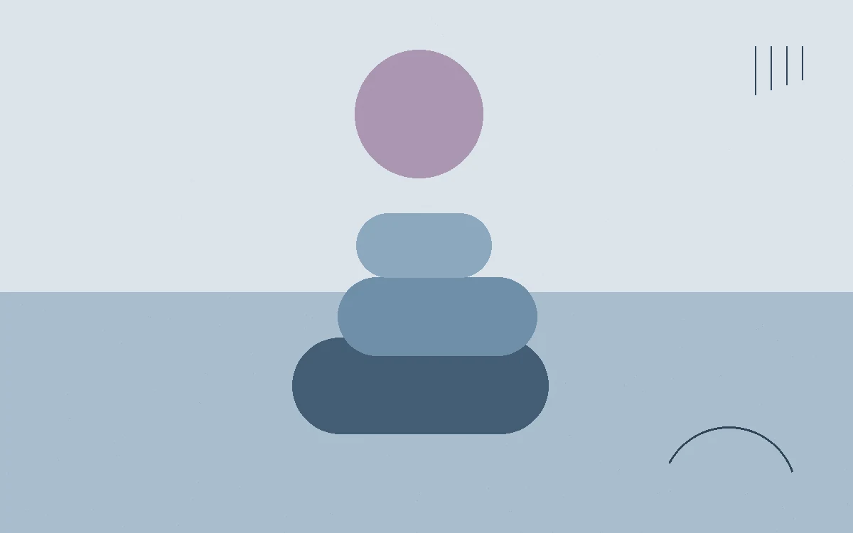 Calm abstract artwork for How to Feel Grounded: 12 Proven Techniques for Daily Balance