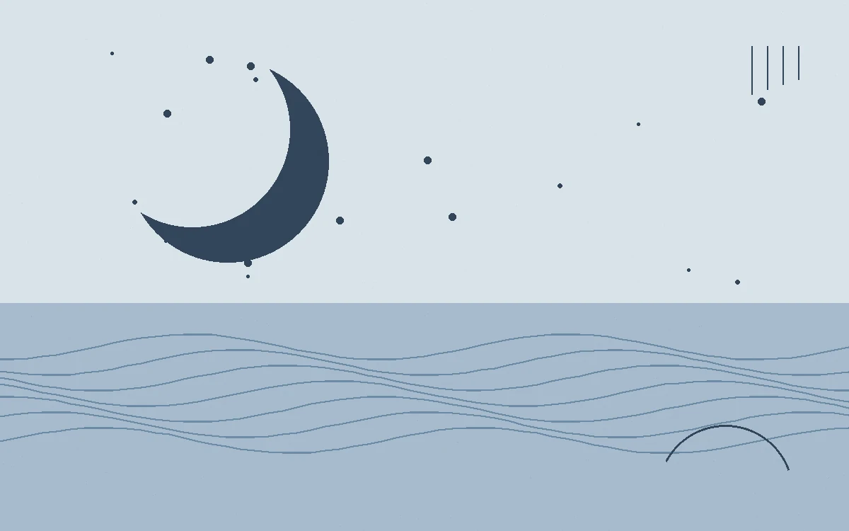 Calm abstract artwork for Printable Self Care Guide: Build Your Daily Reset